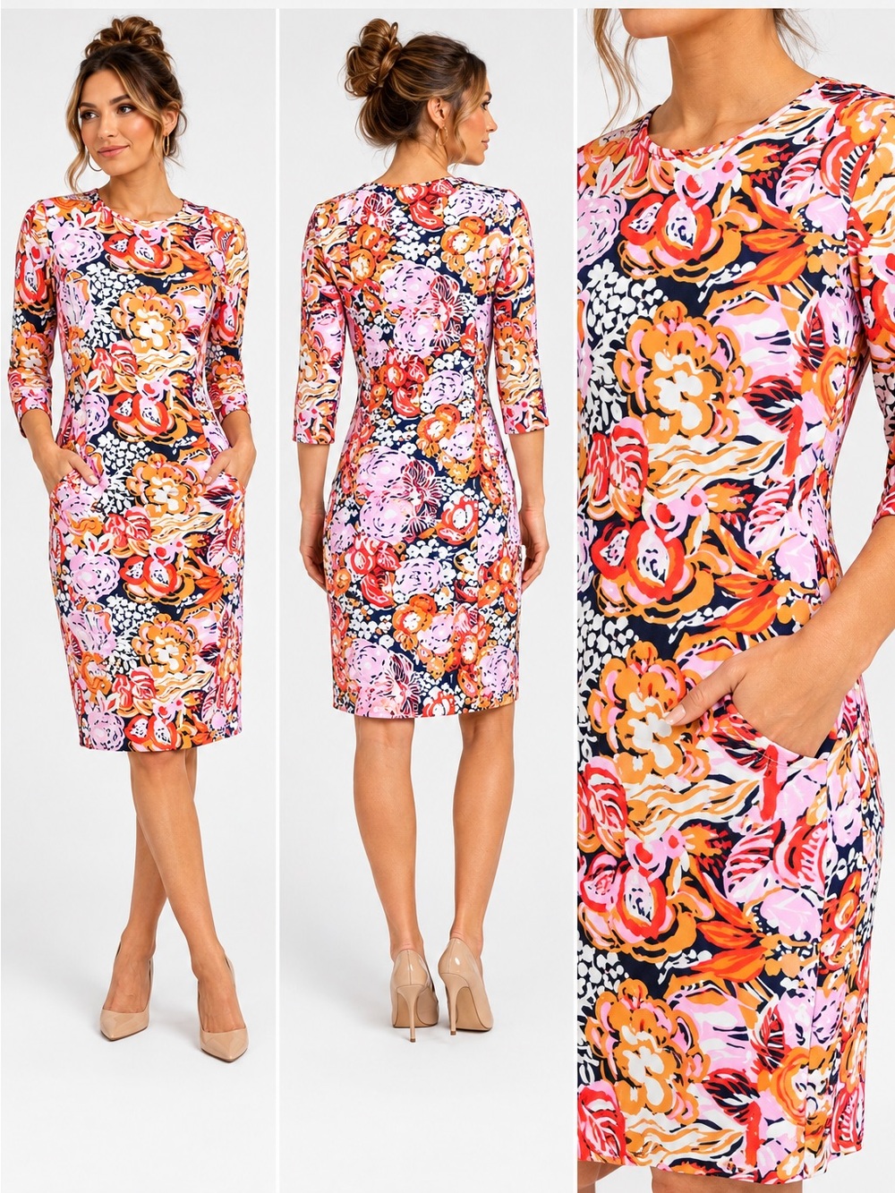 J. MCLAUGHLIN  Catalyst Sheath Dress with Pockets